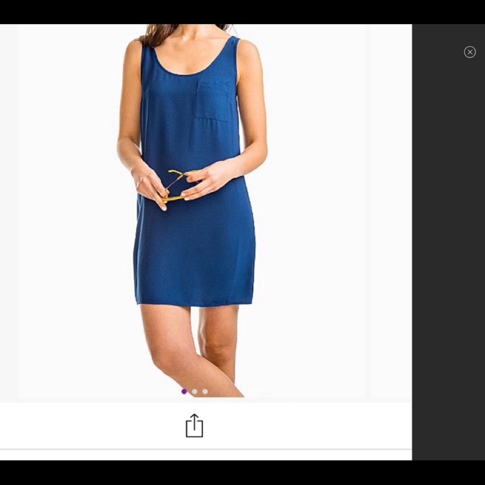 ✴️ Southern Tide Carly Tank Dress in Twilight Blue, SzM, NWT